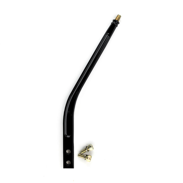 10" SINGLE BEND BLACK BILLET ALUMINUM MANUAL SHIFT LEVER FOR TREMEC/BORG WARNER T5/T45/T56