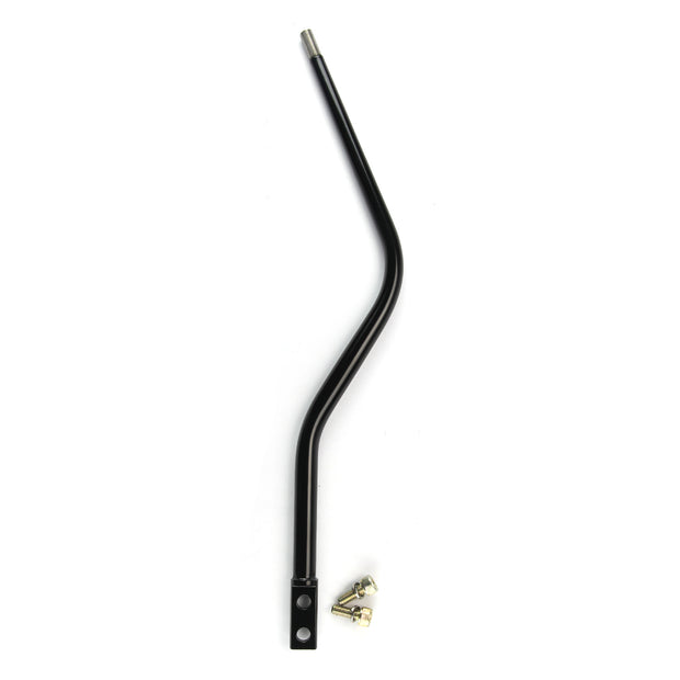 16" DOUBLE BEND BLACK MANUAL SHIFT LEVER FOR TREMEC/BORG WARNER T5/T45/T56