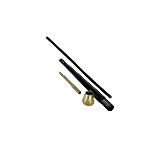 10" STRAIGHT BLACK REPLACEMENT LEVER KIT WITH THREADED END