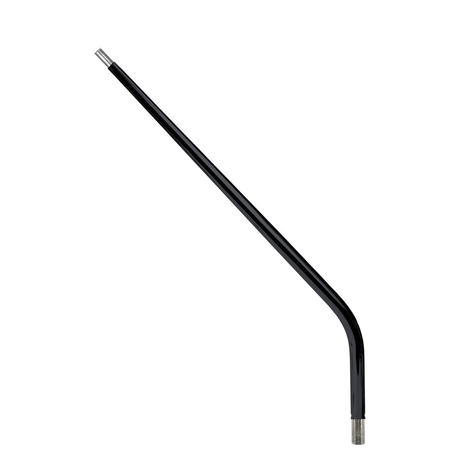 23" SINGLE BEND BLACK REPLACEMENT LEVER KIT WITH THREADED END