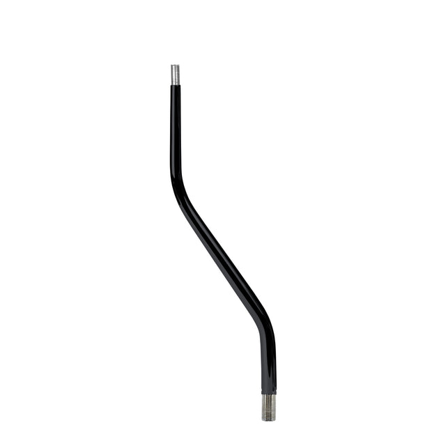 16" DOUBLE BEND BLACK REPLACEMENT LEVER KIT WITH THREADED END