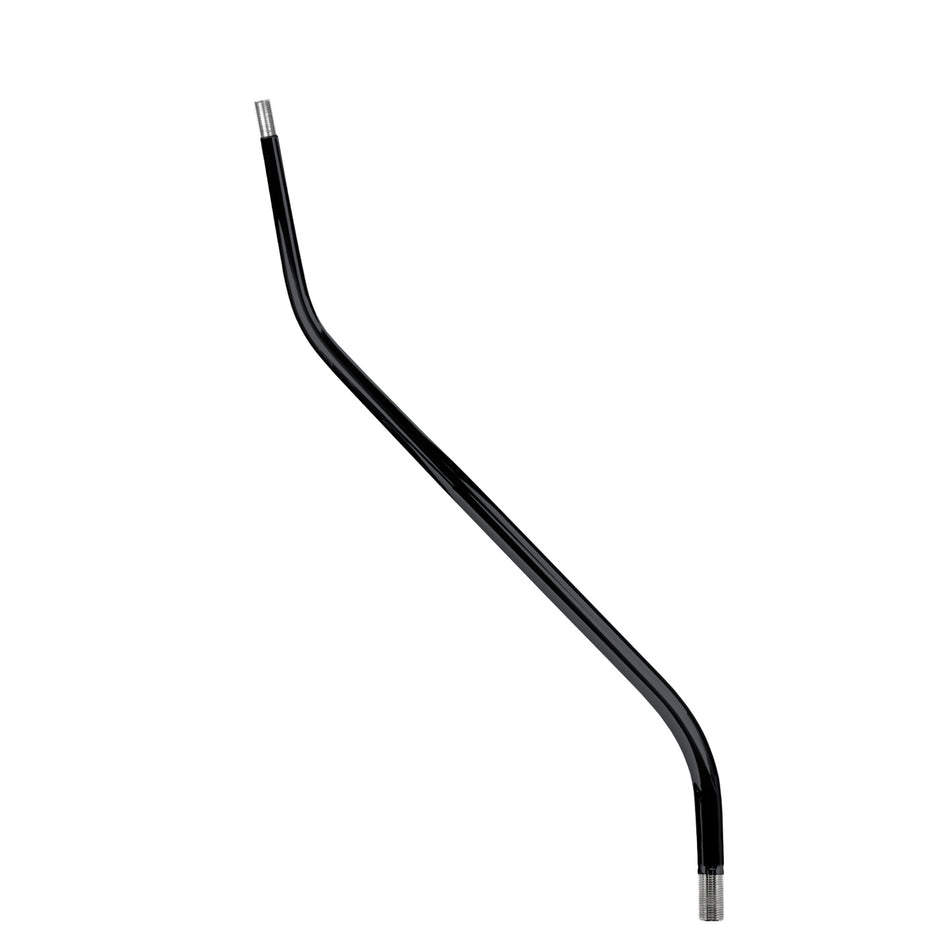23" DOUBLE BEND BLACK REPLACEMENT LEVER KIT WITH THREADED END