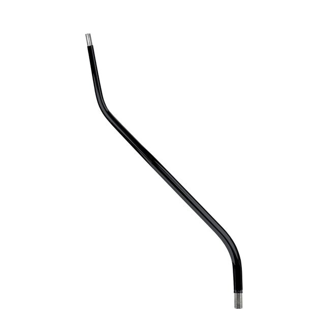 23" DOUBLE BEND BLACK REPLACEMENT LEVER KIT WITH THREADED END