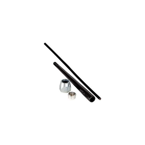 10" STRAIGHT BLACK REPLACEMENT LEVER KIT WITH COMPRESSION END