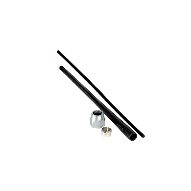 12" STRAIGHT BLACK REPLACEMENT LEVER KIT WITH COMPRESSION END
