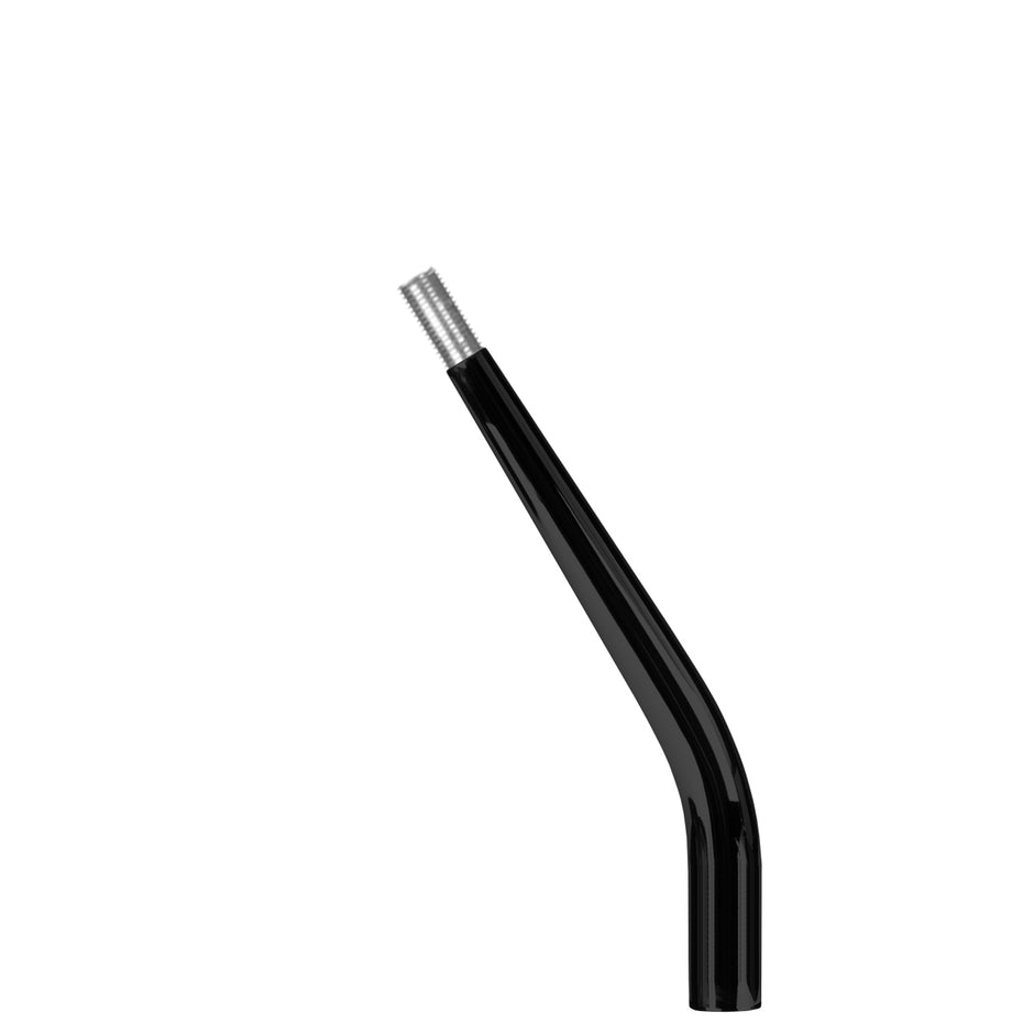 8" SINGLE BEND BLACK REPLACEMENT LEVER KIT WITH COMPRESSION END