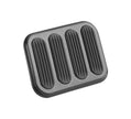 XL BLACK STEEL BRAKE PEDAL PAD