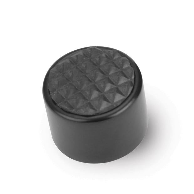 BLACK STEEL ROUND DIMMER COVER