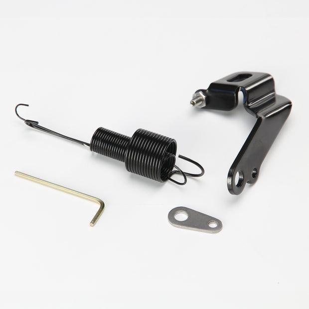 BRACKET AND SPRINGS KICKDOWN BLACK STAINLESS STEEL