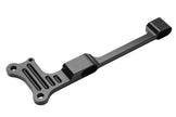 BRACKET EDELBROCK CARB BLACK BILLET ALUMINUM WITH BLACK SS SPRINGS