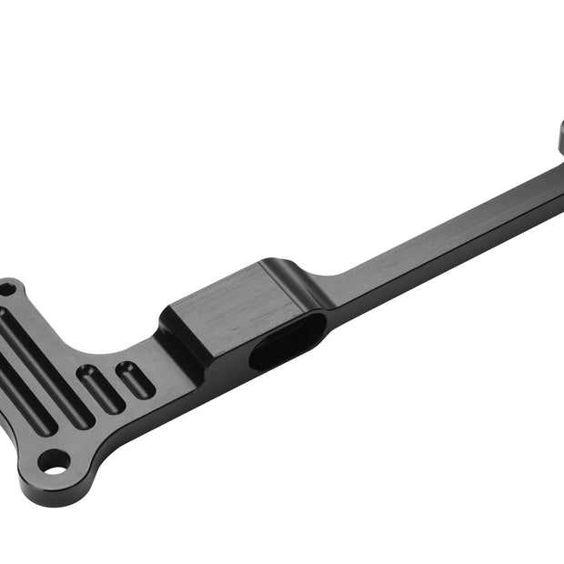BRACKET EDELBROCK CARB BLACK BILLET ALUMINUM WITH BLACK SS SPRINGS