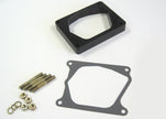 BRACKET EDELBROCK PRO-FLOW SPACER ONLY BLACK BILLET ALUMINUM