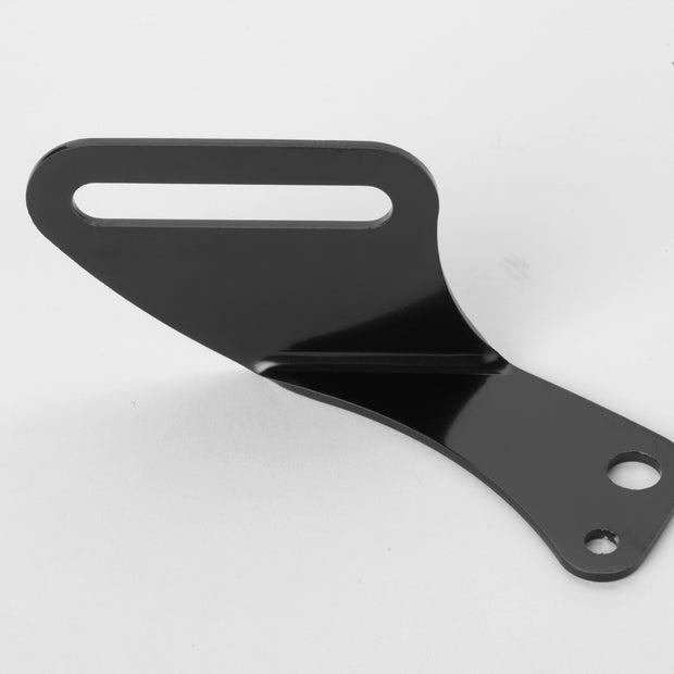 BRACKET EFI THROTTLE CABLE BLACK BILLET ALUMINUM