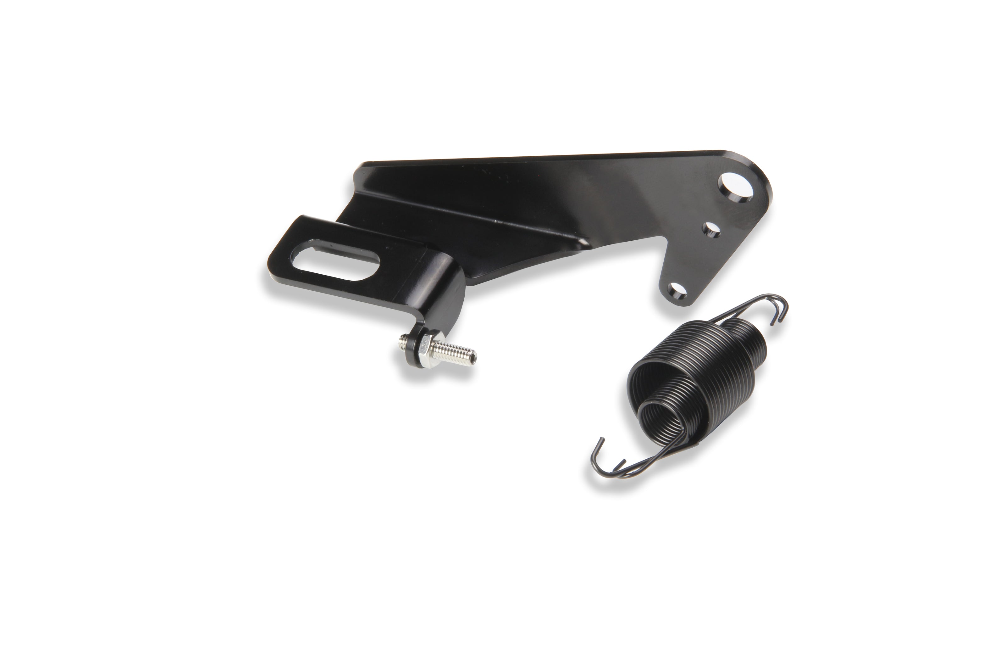 BLACK STAINLESS STEEL BRACKET AND SPRINGS FOR HOLLEY SNIPER EFI