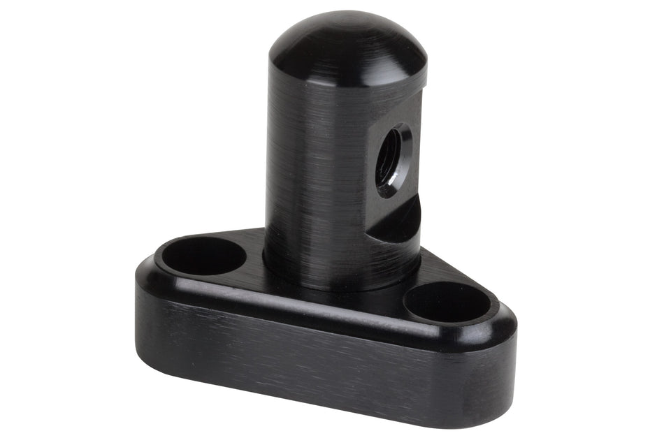 BRACKET 2000-02 GM 2004 GTO TB W/ 3 1/2" LINKAGE CAM SINGLE STUD BLACK BILLET AL
