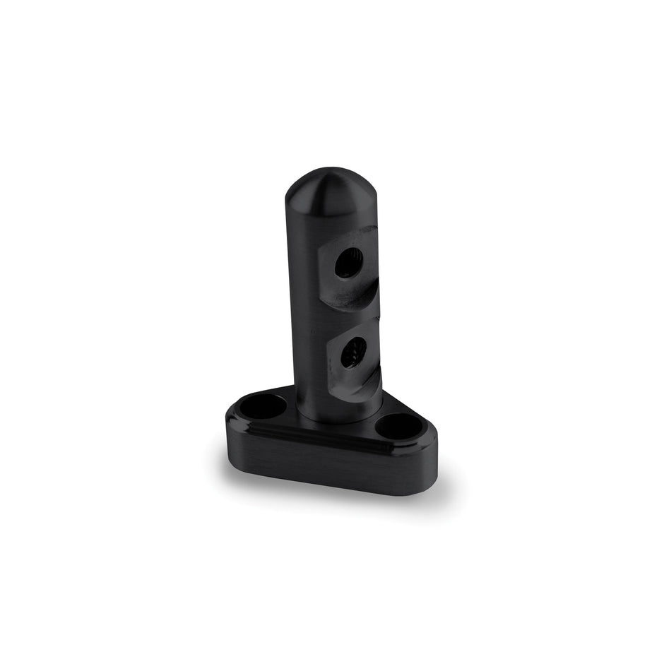BRACKET 2000-02 GM 2004 GTO TB W/ 3 1/2" LINKAGE CAM DOUBLE STUD BLACK BILLET AL