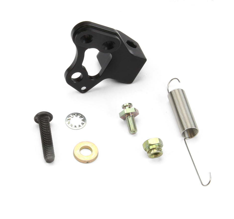 THROTTLE, KICKDOWN, & CRUISE BRACKET AND SPRINGS FOR;EDELBROCK PF4 EARLY 3878 TB