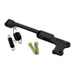 BRACKET STREET DEMON FOR THROTTLE & KICKDOWN BLACK BILLET ALUMINUM WITH BLACK SS