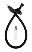 HI-TECH FLEXIBLE BLACK STAINLESS FIREWALL MOUNT TRANS DIPSTICK FOR FMX