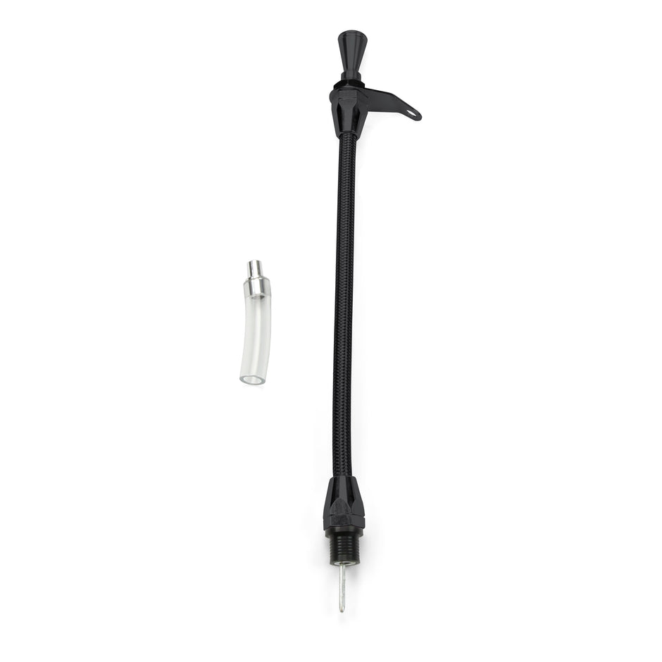 HI-TECH FLEXIBLE BLACK STAINLESS TRANS MOUNT TRANS DIPSTICK FOR FMX