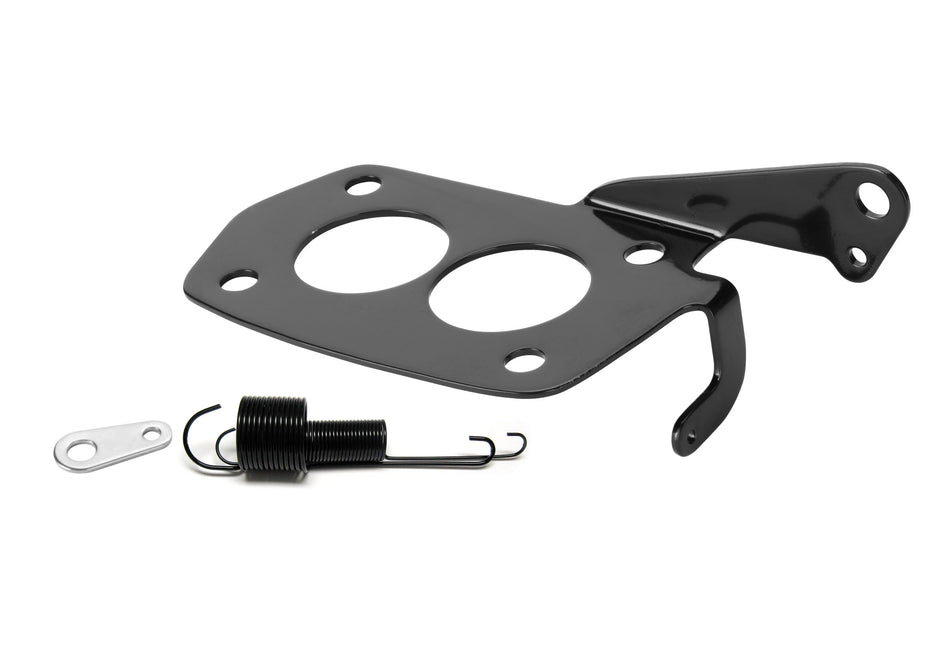 BRACKET AND SPRINGS PONTIAC TRI-POWER BLACK STAINLESS STEEL