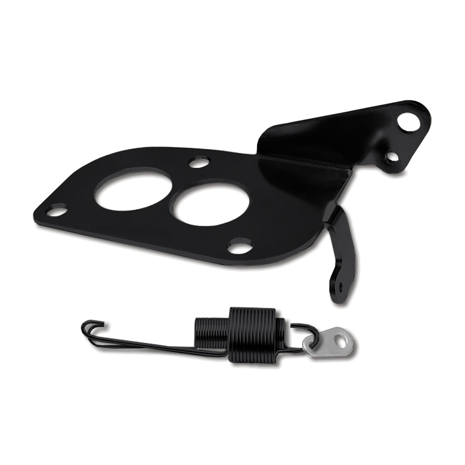 BLACK STAINLESS STEEL 3 BOLT STROMBERG STYLE CARBURETORS TRI-POWER THROTTLE CABL