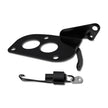 BLACK STAINLESS STEEL 3 BOLT STROMBERG STYLE CARBURETORS TRI-POWER THROTTLE CABL