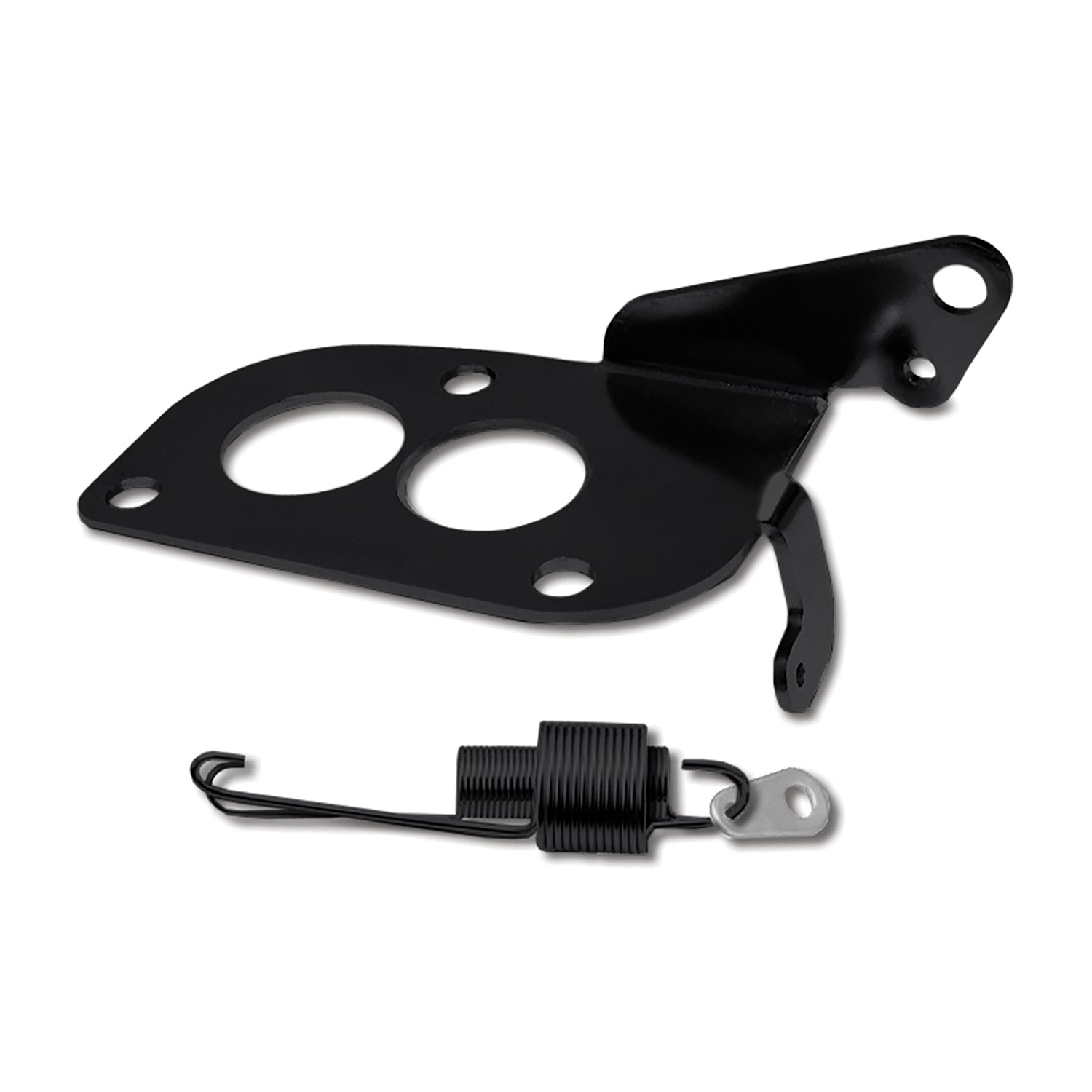 BLACK STAINLESS STEEL 3 BOLT STROMBERG STYLE CARBURETORS TRI-POWER THROTTLE CABL