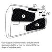 2020-2024 Tesla Model Y Doors Sound Deadening Kits