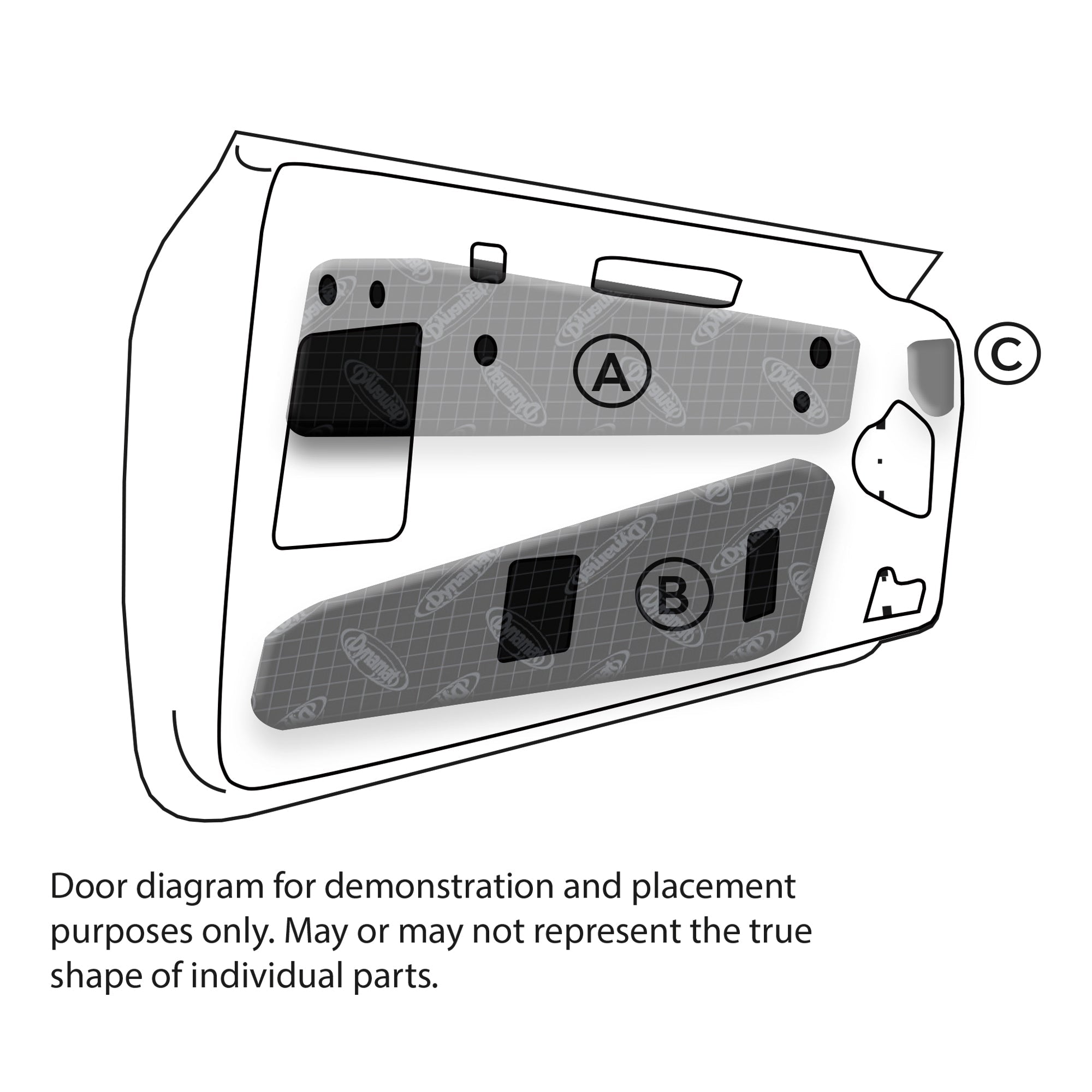 2020-2024 Tesla Model Y Doors Sound Deadening Kits