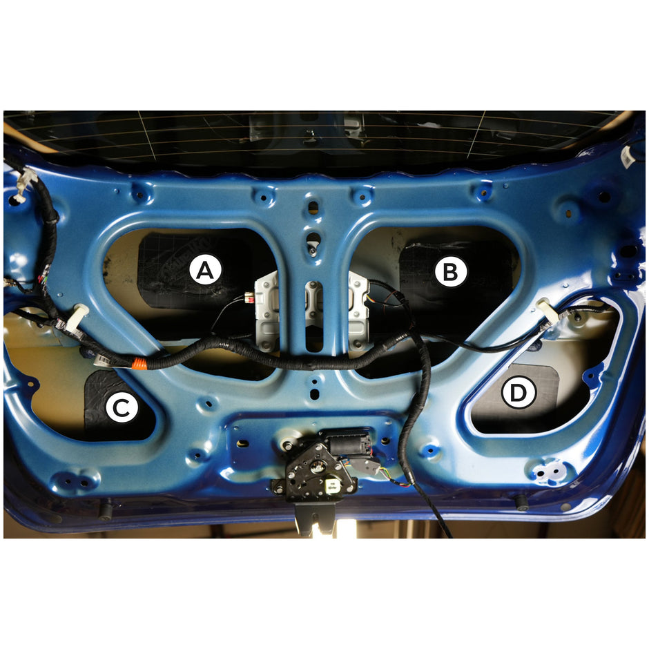 2020-2024 Tesla Model Y Trunk Lid Sound Deadening Kit