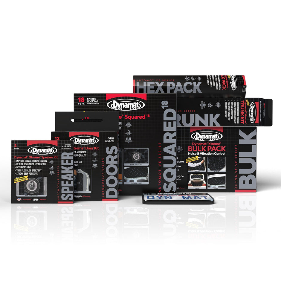 Dynamat Xtreme Sound Deadening Car Insulation Hex Pack
