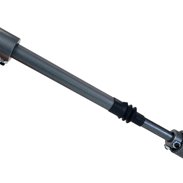 Borgeson - Steering Shaft - P/N: 000315 - 1978-1988 GM G-Body and 1982-1992 F-Body telescopic steel steering shaft. Connects from factory column to steering box. Includes one billet universal joint and vibration reducer universal joint.