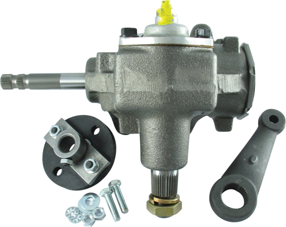 Borgeson - Steering Conversion Kit - P/N: 999001 - Power to manual steering conversion kit.  Includes steering box, coupler and pitman arm.  Fits 1978-1988 Malibus and 1982-1992 Camaros.
