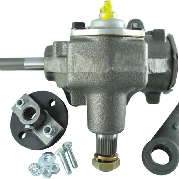 Borgeson - Steering Conversion Kit - P/N: 999001 - Power to manual steering conversion kit.  Includes steering box, coupler and pitman arm.  Fits 1978-1988 Malibus and 1982-1992 Camaros.