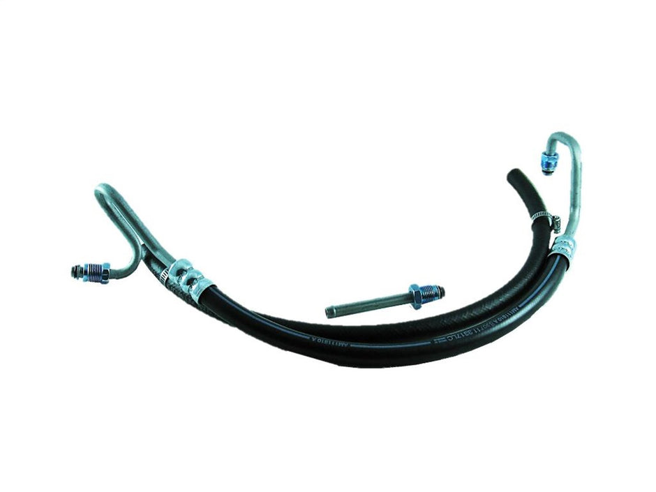 Borgeson - Power Steering Hose Kit - P/N: 925116 - Dodge Power Steering Hose Kit, OEM Style Rubber, 1994-1996 Diesel with Vacuum Brakes. Includes pressure and return hose and all clamps.