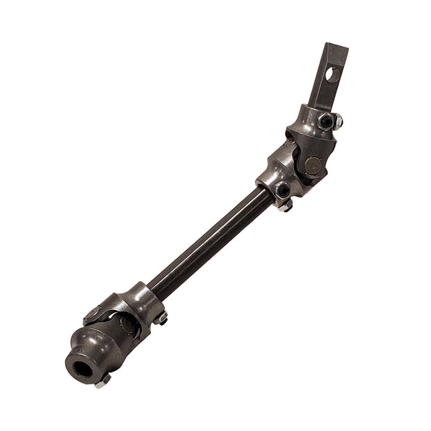 Borgeson - Steering Shaft - P/N: 000658 - 1979-1993 Mustang Steering Shaft. Steel. Connects from OEM column to power steering rack.  With vibration reducer.