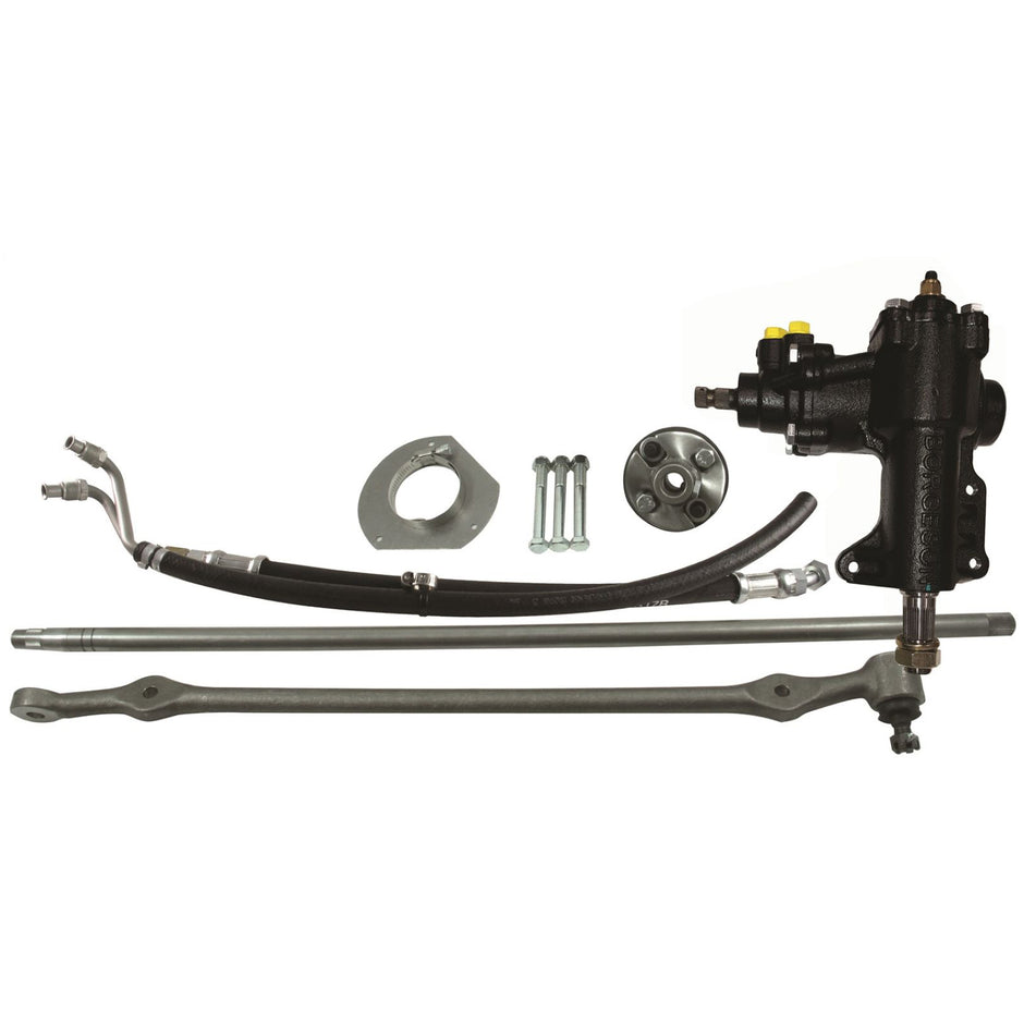 Borgeson - Steering Conversion Kit - P/N: 999023 - 1965-1966 Mustang complete power steering conversion kit. Fits 65-66 Mustangs with factory power steering and V-8. Includes all necessary components for conversion.