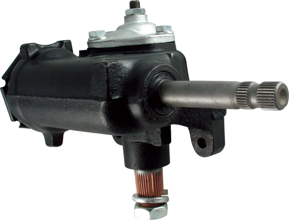 Borgeson - Manual Steering Box  - P/N: 920023 - 68-78 Chevy 1/2 Ton 2WD pickup new manufactured original manual steering box. Standard 24:1 ratio. Direct replacement with 3/4 in.-36 spline input shaft.