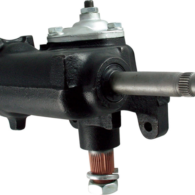 Borgeson - Manual Steering Box  - P/N: 920023 - 68-78 Chevy 1/2 Ton 2WD pickup new manufactured original manual steering box. Standard 24:1 ratio. Direct replacement with 3/4 in.-36 spline input shaft.