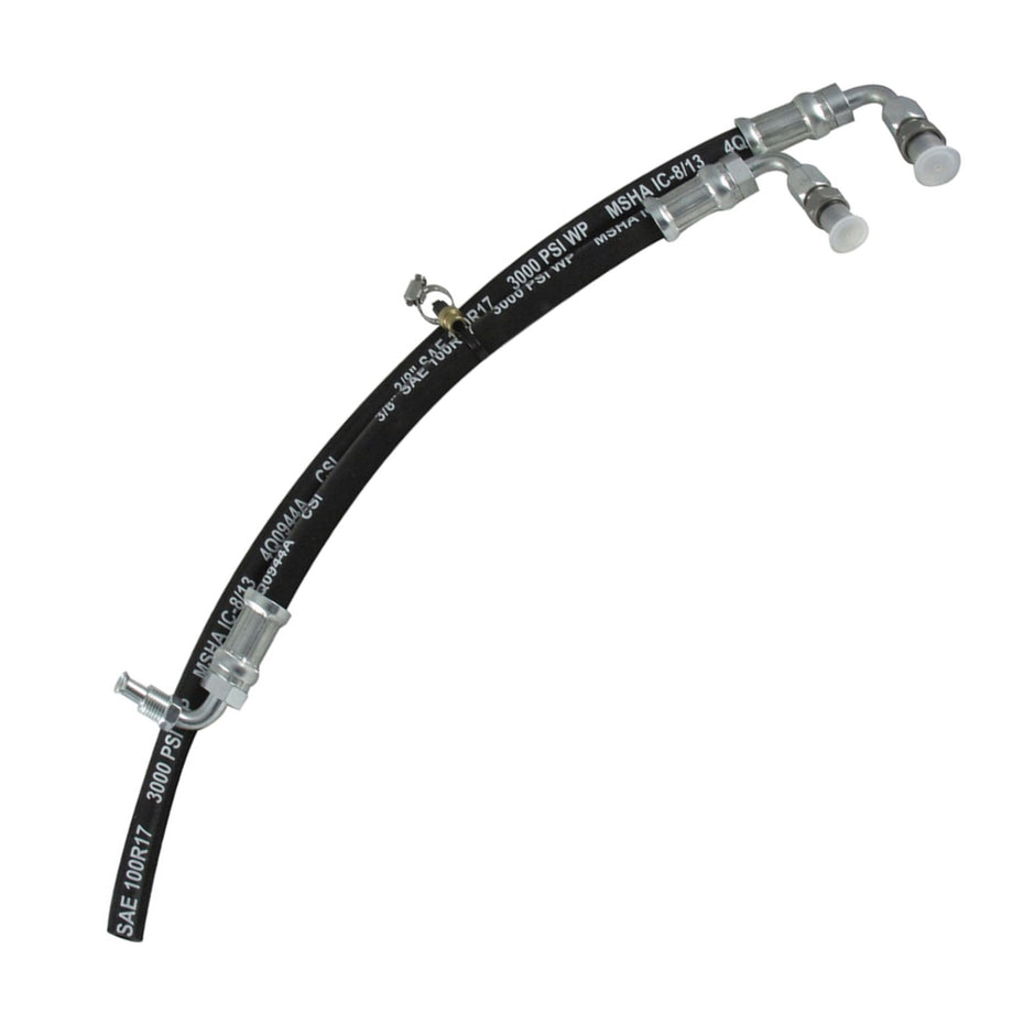 Borgeson - Power Steering Hose Kit - P/N: 925112 - 2 Piece OEM style rubber power steering hose kit. Connects GM power steering pump to Borgeson Bronco power conversion box.
