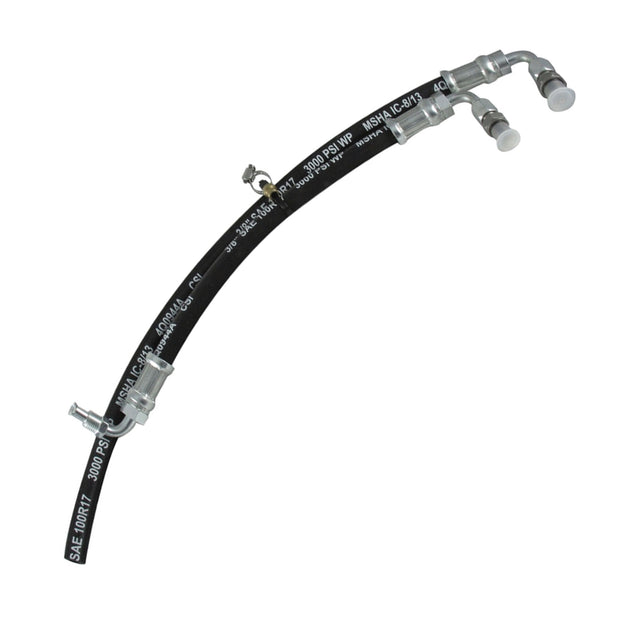 Borgeson - Power Steering Hose Kit - P/N: 925112 - 2 Piece OEM style rubber power steering hose kit. Connects GM power steering pump to Borgeson Bronco power conversion box.