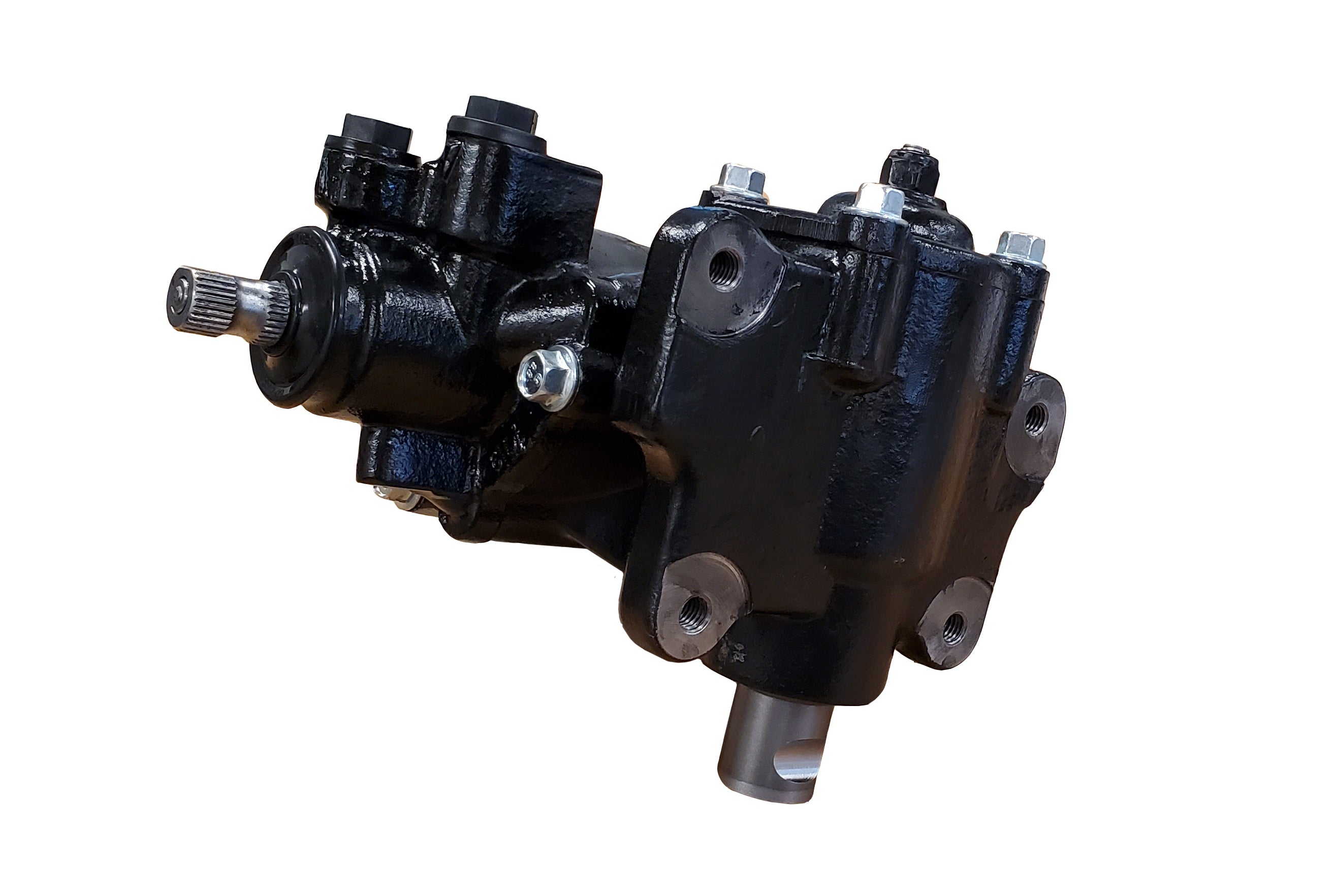 Borgeson - Power Steering Box - P/N: 800133 - Borgeson Street and Performance Quick Ratio GM Power Steering Box. 12.7:1 Ratio.