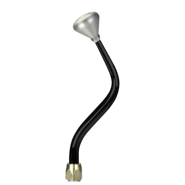 LOKAR ES Shifter Ford 6R80 Black 12" Bench Bend Lever Mushroom Knob ES6R80JXM