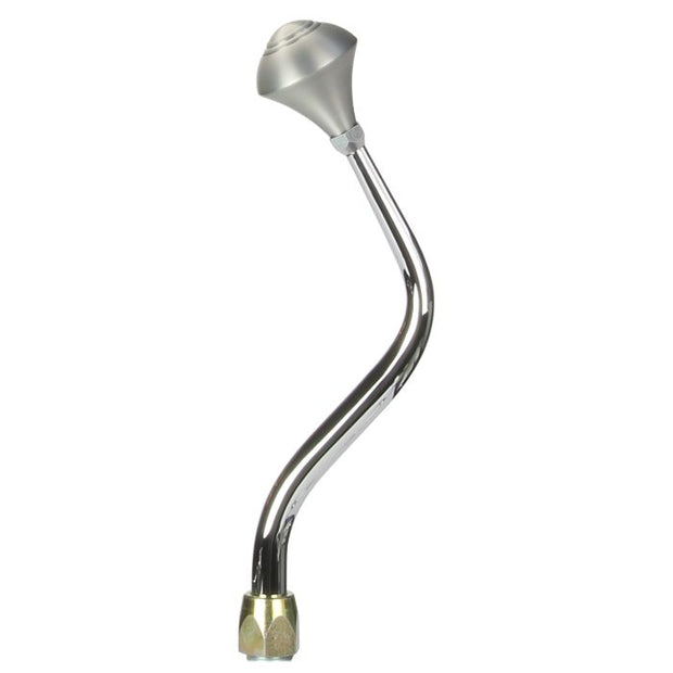 LOKAR ES Shifter Ford 6R80 Chrome 12" Bench Bend Brushed Lever Deco Knob ES6R80JK