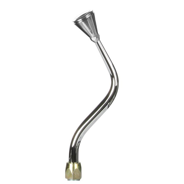 LOKAR ES Shifter Ford 6R80 Chrome 12" Bench Bend Lever Polished Hi-Tech Knob ES6R80JLP