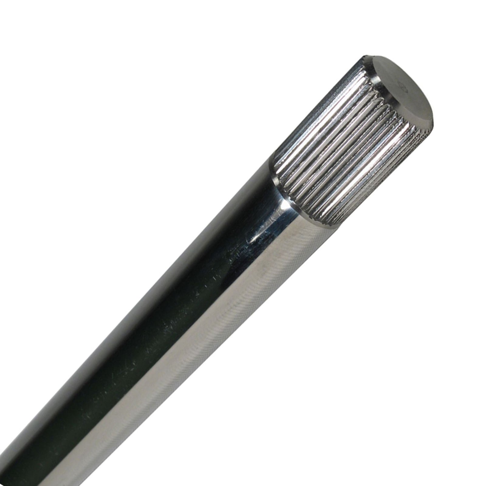 Borgeson - Steering Shaft - P/N: 429271 - Polished stainless steel splined steering shaft. 3/4 in. Diameter with 36 splines. 11.25 in. Long, splined 7/8 in. on each end.
