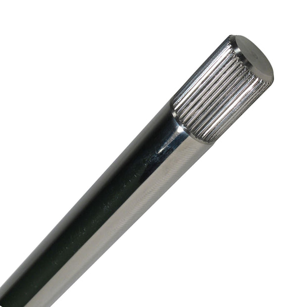 Borgeson - Steering Shaft - P/N: 429209 - Polished stainless steel splined steering shaft. 3/4 in. Diameter with 36 splines. 9 in. Long, splined 7/8 in. on each end.