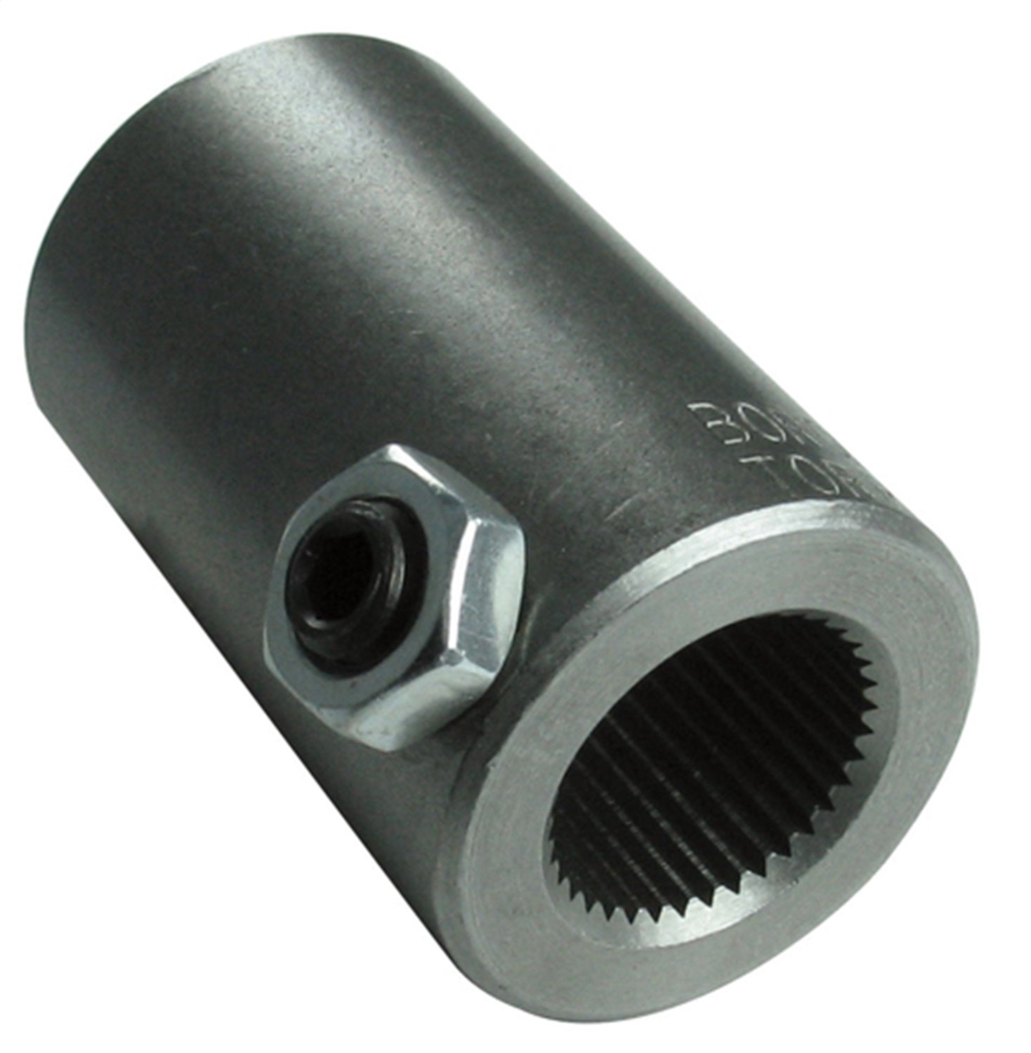 Borgeson - Steering Coupler - P/N: 313700 - Steel steering coupler. Fits 3/4 in.-48 Spline X 3/4 in. Smooth bore.