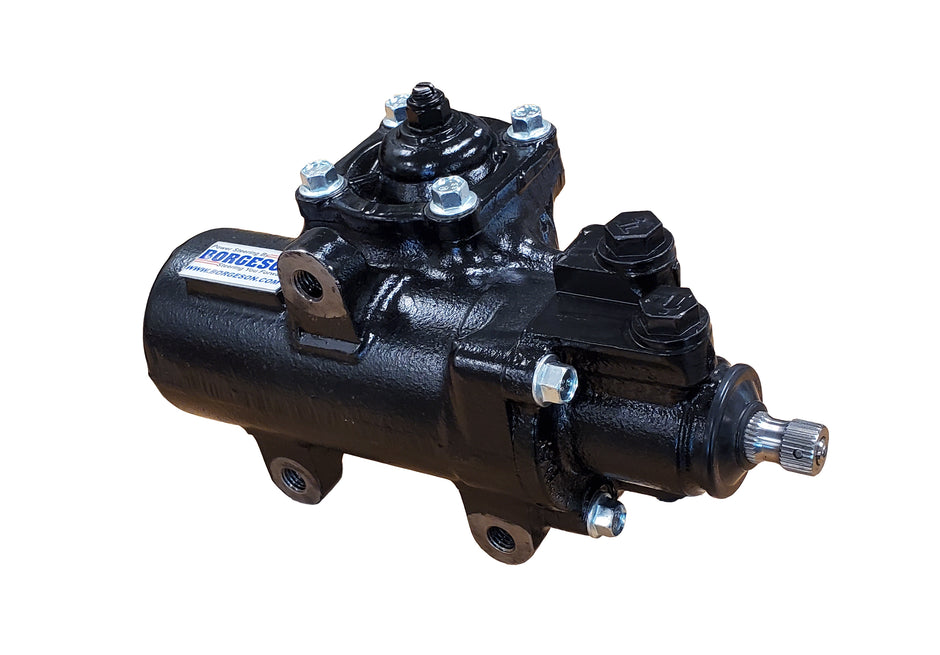 Borgeson - Power Steering Box - P/N: 800134 - Borgeson Street and Performance Quick Ratio GM Power Steering Box. 12.7:1 Ratio.